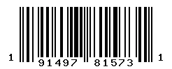 191497815731 barcode
