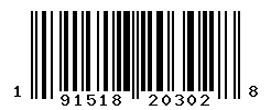 UPC barcode number 191518203028