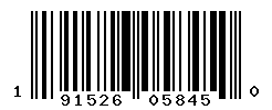 upc 191526058450 barcode image