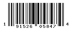 upc 191526058474 barcode image