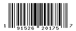 upc 191526201757 barcode image