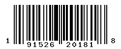 upc 191526201818 barcode image