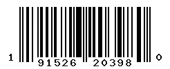 191526203980 barcode