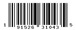 upc 191526310435 barcode image