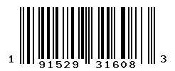 191529316083 barcode
