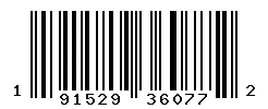 191529360772 barcode