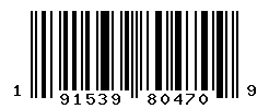 upc 191539804709 barcode image
