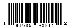 UPC barcode number 191565908112