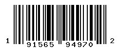 UPC barcode number 191565949702