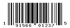 UPC barcode 191566012375