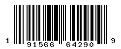 UPC barcode 191566642909