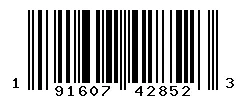 UPC barcode 191607428523