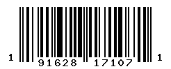 upc 191628171071 barcode image