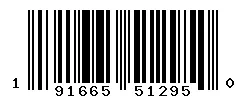 191665512950 barcode