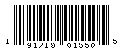 upc 191719015505 barcode image