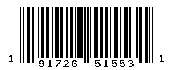 UPC barcode number 191726515531 lookup