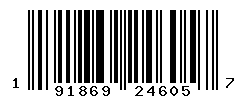 UPC barcode number 191869246057