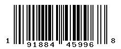 UPC barcode number 191884459968 lookup