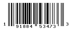 upc 191884534733 barcode image