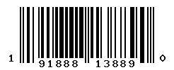 UPC barcode number 191888138890