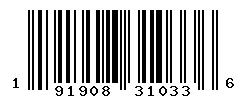 UPC barcode 191908310336