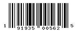 upc 191935005625 barcode image