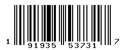 UPC barcode number 191935537317