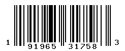 upc 191965317583 barcode image