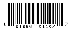 UPC barcode 191966011077