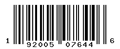 192005076446 barcode