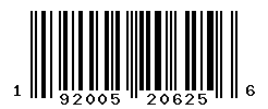 upc 192005206256 barcode image
