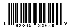 UPC barcode 192045306299