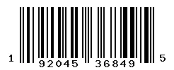 UPC barcode 192045368495