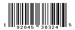 UPC barcode 192045383245