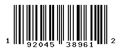 UPC barcode 192045389612