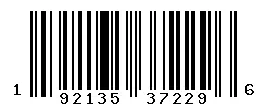 UPC barcode 192135372296