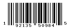 upc 192135509845 barcode image