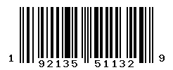UPC barcode 192135511329