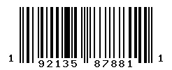 UPC barcode 192135878811
