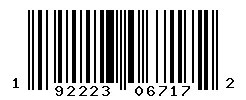 192223067172 barcode