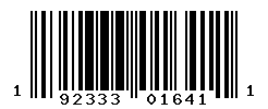 UPC barcode number 192333016411