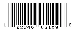 UPC barcode 192340631096