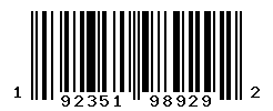 UPC barcode number 192351989292