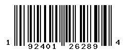 upc 192401262894 barcode image