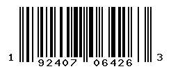 upc 192407064263 barcode image