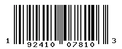 192410078103 barcode