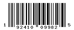 192410099825 barcode