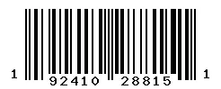 192410288151 barcode