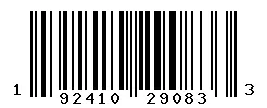 192410290833 barcode