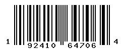 192410647064 barcode